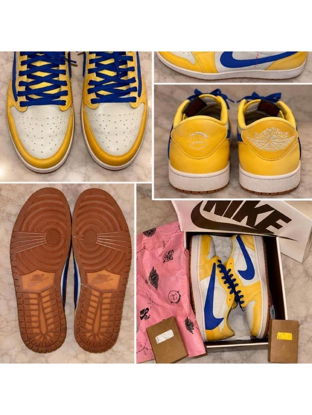 Travis Scott x Air Jordan 1 Low OG SP “Canary”